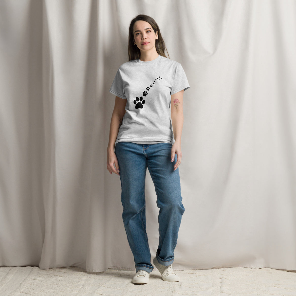Pawprints to the Stars - Pet Memorial Tee – view 12