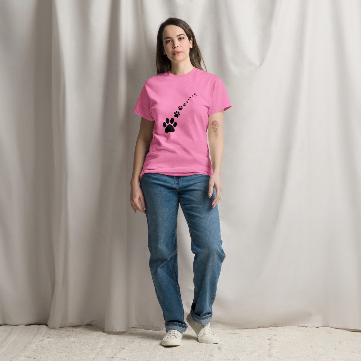 Pawprints to the Stars - Pet Memorial Tee – view 6