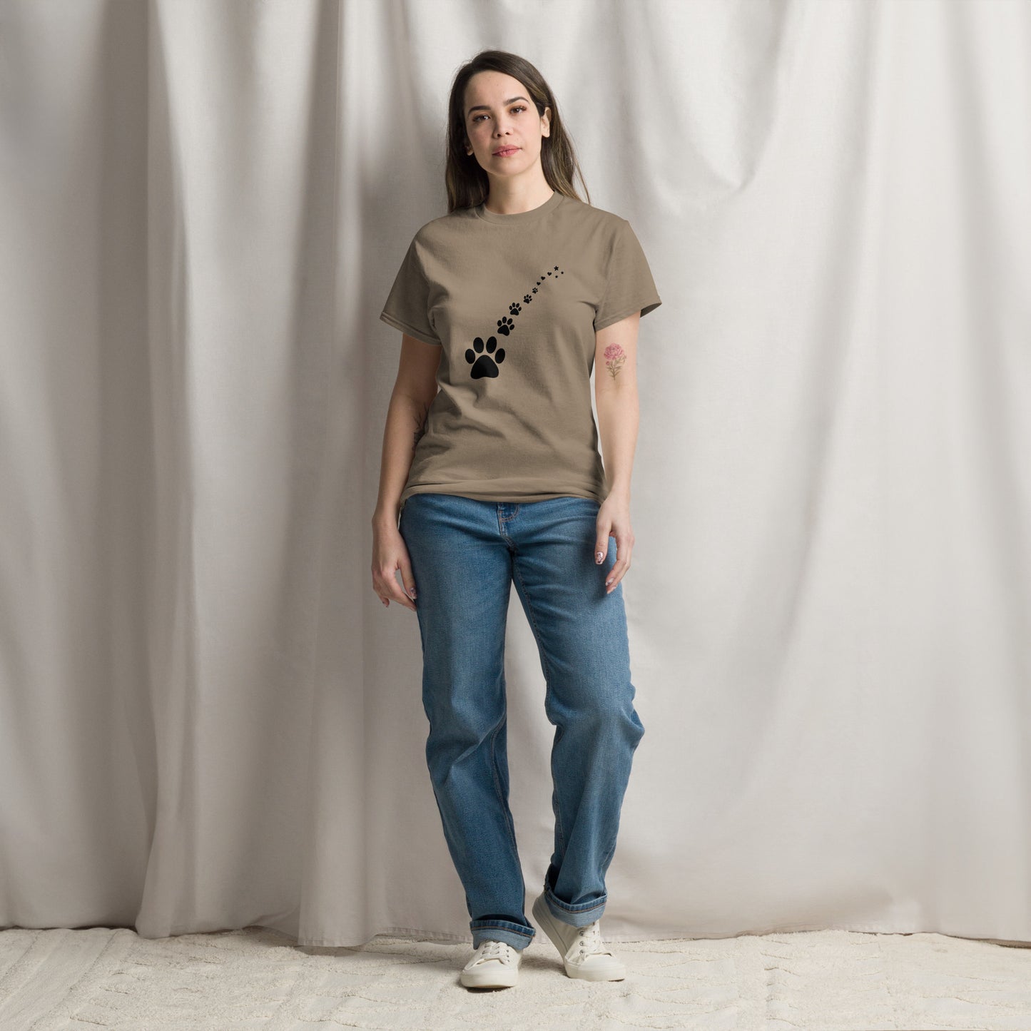 Pawprints to the Stars - Pet Memorial Tee – view 5