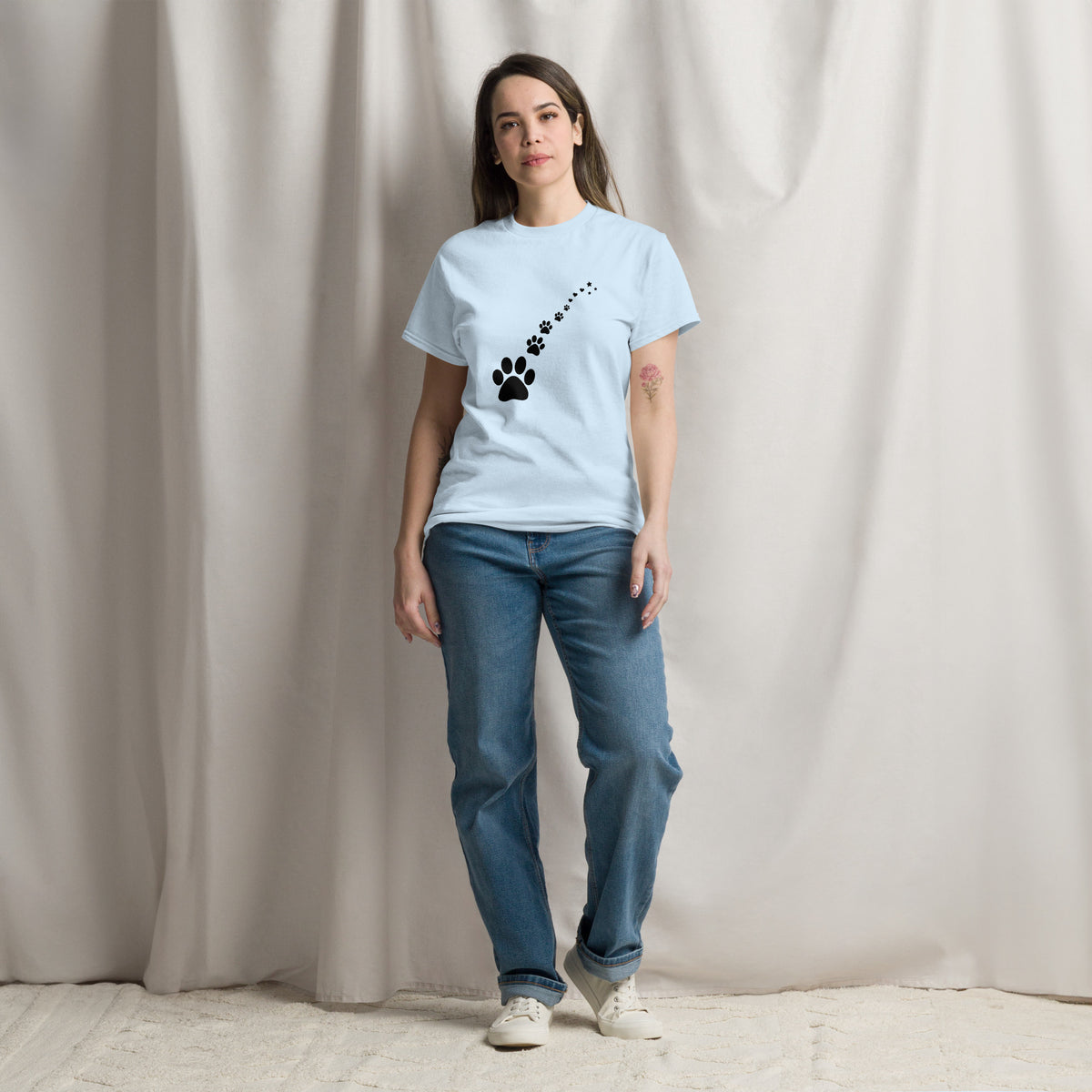 Pawprints to the Stars - Pet Memorial Tee – view 11