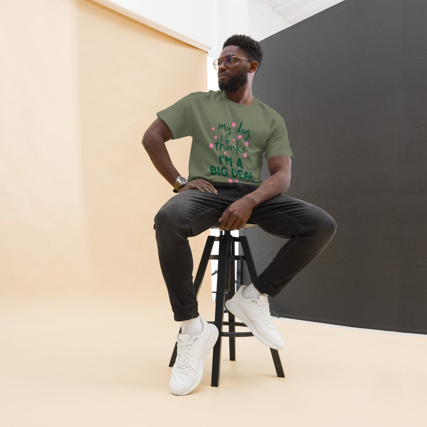My Dog Thinks I'm a Big Deal Tee – view 2