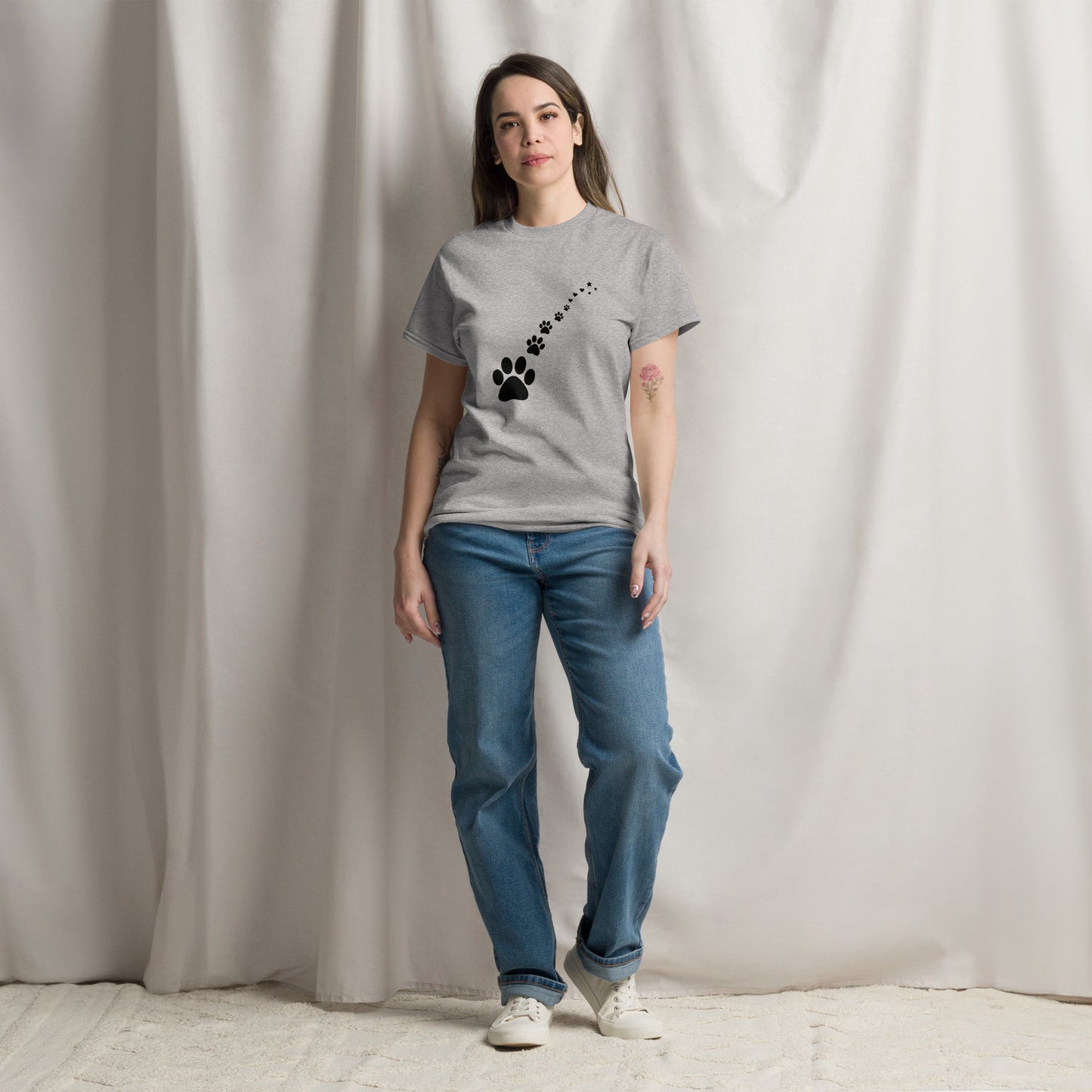 Pawprints to the Stars - Pet Memorial Tee – view 7