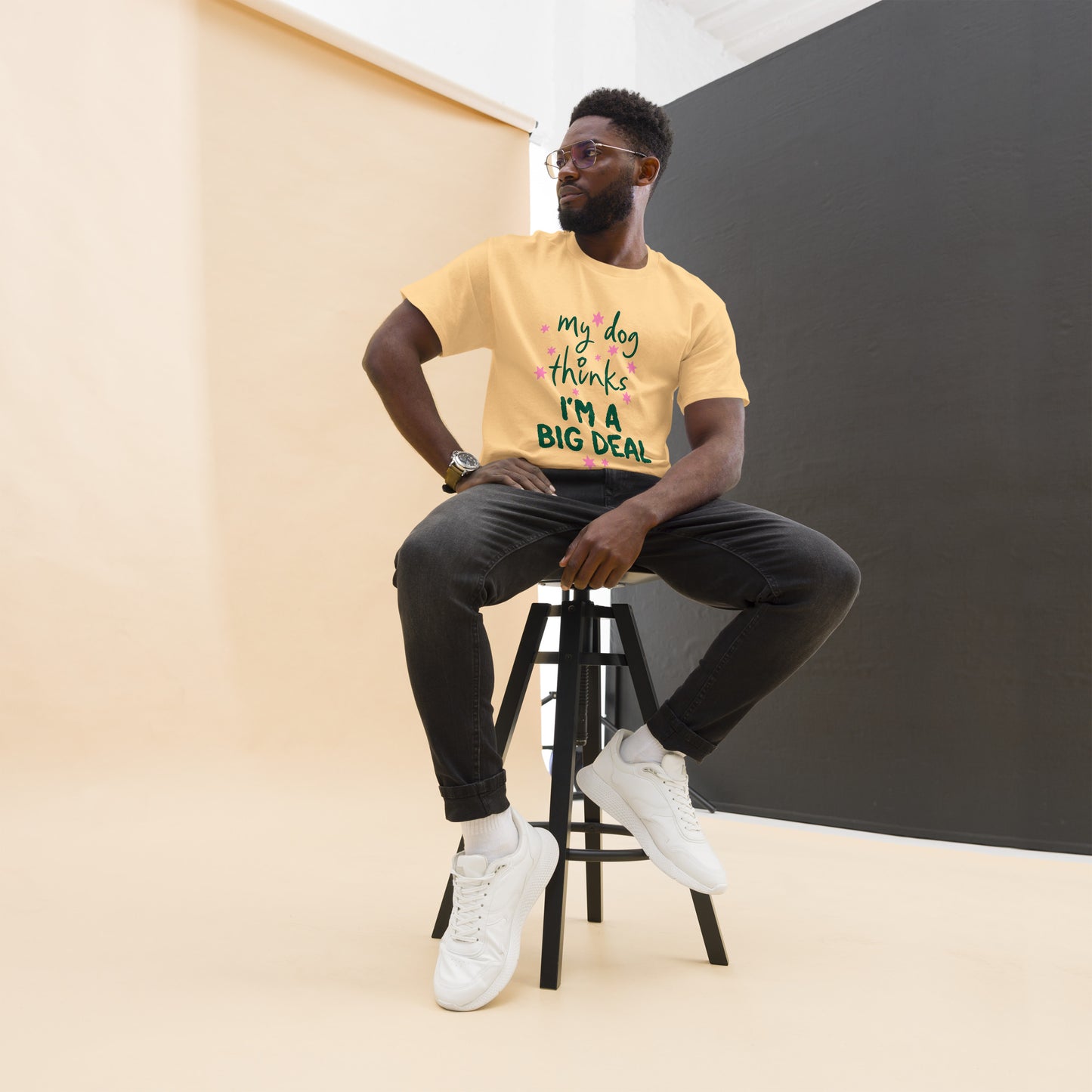 My Dog Thinks I'm a Big Deal Tee – view 5