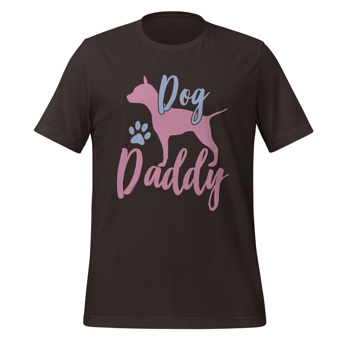 Dog Daddy Tee – Pastel Dog Dad Gift – view 5