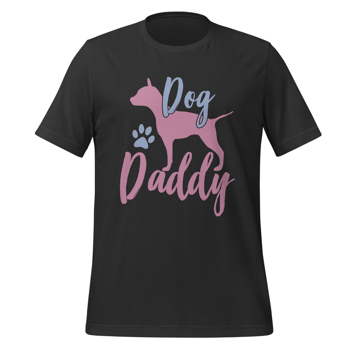 Dog Daddy Tee – Pastel Dog Dad Gift – view 6