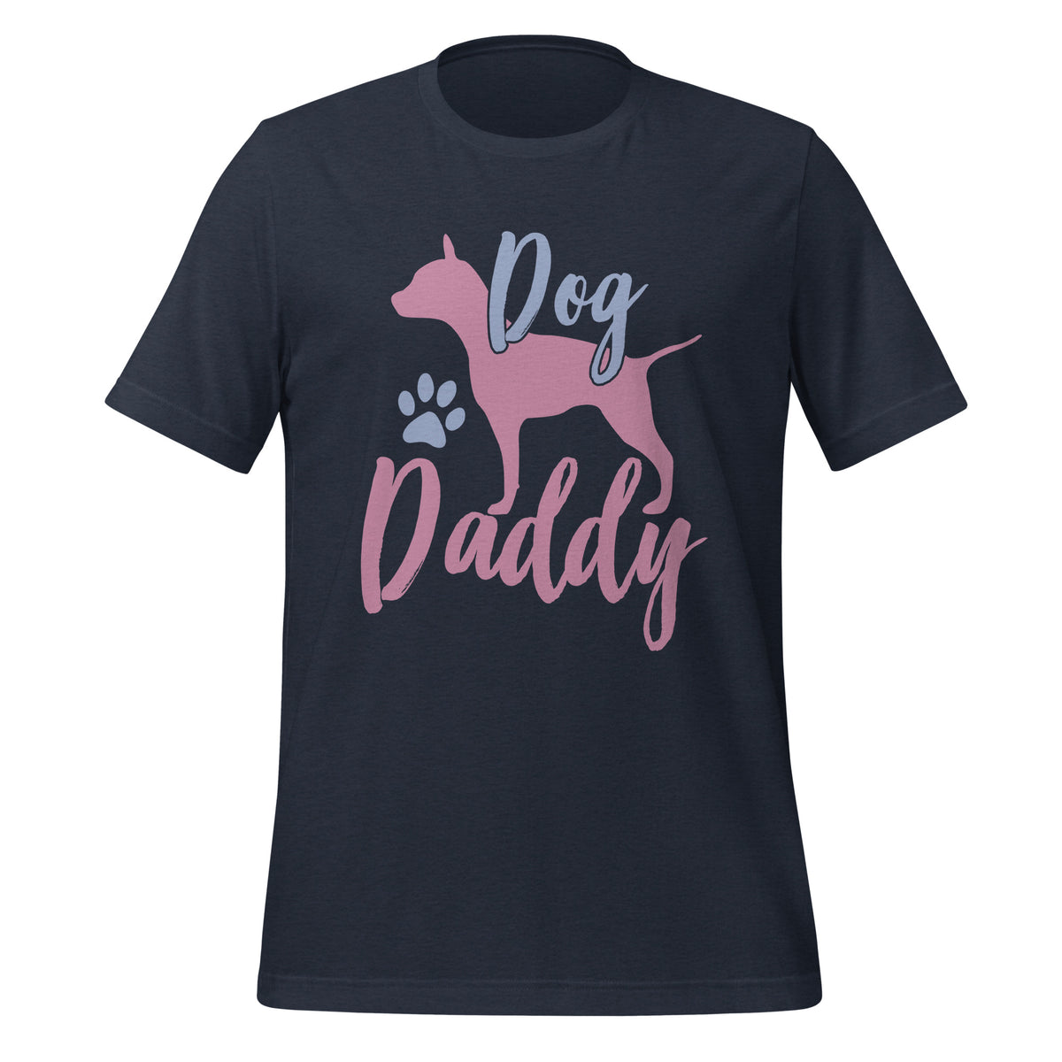 Dog Daddy Tee – Pastel Dog Dad Gift – view 7