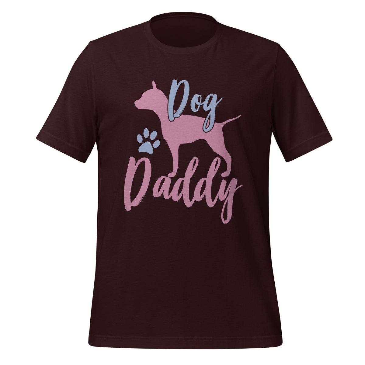Dog Daddy Tee – Pastel Dog Dad Gift – view 3